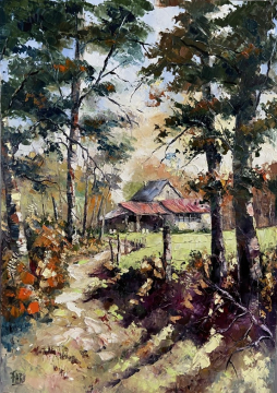 Roger FAGES - environs d'EYBURIE (19)